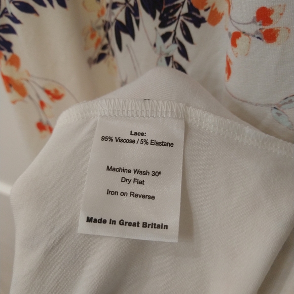 Tiffany Rose Alana Jersey Maxi Japanese Garden Floral Maternity Dress 14/16 - Picture 5 of 5